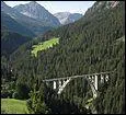 Ce viaduc en arc béton de 287 m de long a été construit en 1914 sur le Plessur ; il se nomme :