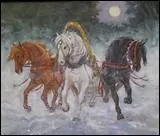 Quand elle n'est pas traîneau, elle sera danse, politique, triumvirat.