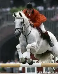 Cet hongre gris est l'éternel rival de Jappeloup de Luze. Il est mort le 4 juillet 1999 à cause de coliques.
Quel est son nom ?