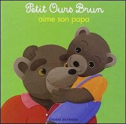 On imagine toujours que "Petit Ours brun" n'est pas un animal mais un personnage assimilé aux humains : Avec qui est Petit Ours brun ?
