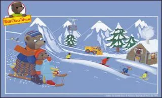 Que font Petit Ours brun et sa maman ?