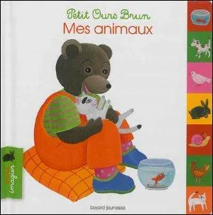 Quels animaux sont sur l'image avec Petit Ours brun ?