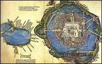 Quel peuple a fondé la ville de Tenochtitlan ?