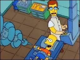 Dans l'épisode "Noël mortel", à quoi le tatouage de Bart ressemblait-il ?