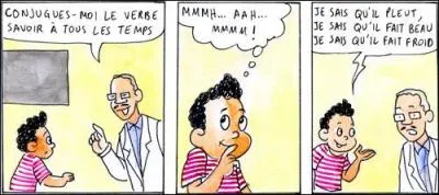 Quel est le mode de conjugaison dans l'expression ci-dessus, q16 ?