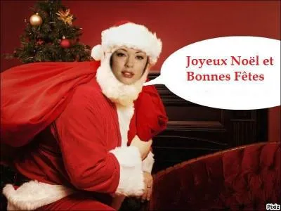 Qui souhaite de bonnes fêtes ?