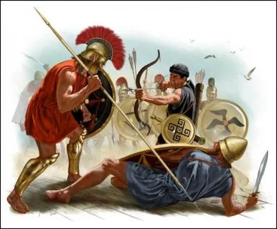 Ce conflit terrible fit plus de victimes grecques en un an que les Perses n'en avaient fait en une dizaine d'années.