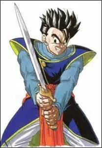 Comment s'appelle l'épée que Sangohan retire du rocher de la planète KaÏoshinkaÏ ?