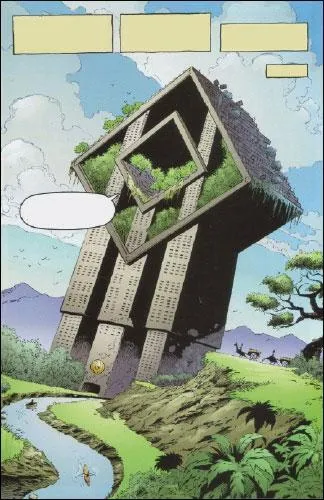 Sur quelle plan&egrave;te peut-on voir cette ville ?