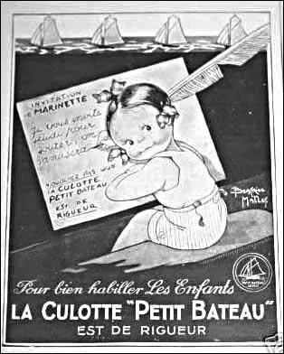 Une chanson humoristique où l'on entend "Avec mon p'tit bouquet, j'avais l'air d'un con, ma mère..."