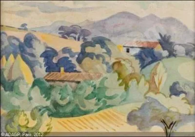 Qui a peint "Paysage bordelais" ?