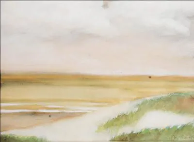 Qui a peint "Paysage de dunes" ?