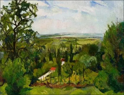 Qui a peint "Paysage de l'Ain" ?