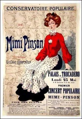 Qui a écrit le poème "Mimi Pinson" ?