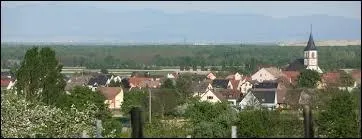 Le village alsacien de Berrwiller se trouve dan le département ...