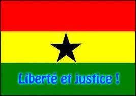Quelle est la devise choisie par le Ghana ?