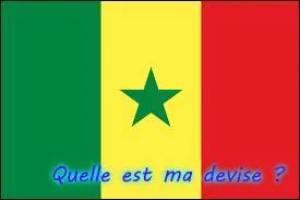 Quelle est la devise du Sénégal ?