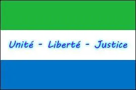 "Unité - Liberté - Justice". De quel pays est-ce la devise ?