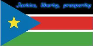 "Justice, liberty, prosperity". Quelle est la traduction française de cette devise, qui est celle du Soudan du Sud ?