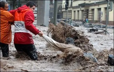 Quelle catastrophe a touch&eacute; Mad&egrave;re en 2010 ?
