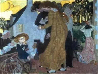 Qui a peint "Le goûter" ?