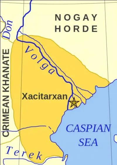 Xacítarxan fut la capitale d'un khanat, état féodal, issu de l'éclatement de la Horde d'or, au XVe siècle. Comment se nommait-il ?