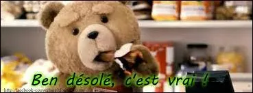 D'après Ted, les yeux de Garfield ressemblent énormément à la paire de ... d'une femme d'âge mûr.