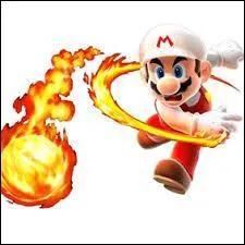 Lequel de ces objets permet à Mario de cracher des boules de feu ?