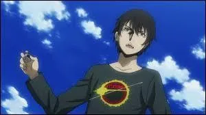 Ce personnage est un chômeur de 22 ans passant ses journées sur le jeu "Btoom ! " Il sera envoyé sur une île où le but est de récupérer des cristaux sur les personnes tuées. Il s'alliera à Himiko, une adolescente partageant sa mésaventure. Qui est ce personnage ?