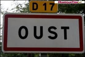 En Ariège, il existe un village appelé "Oust". De quel genre de langage fait partie le mot "oust" ?