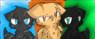 il de Geai, Feuille de Houx et Pelage de Lion sont les enfants de :  