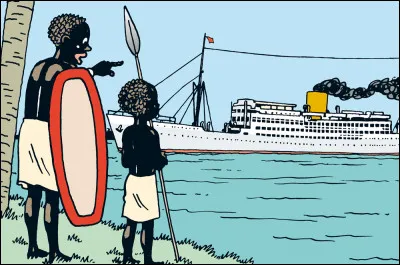 Quel est le nom de ce personnage qui apparaît dans Tintin au Congo ?