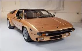 Quel est le modèle de cette Lamborghini ?