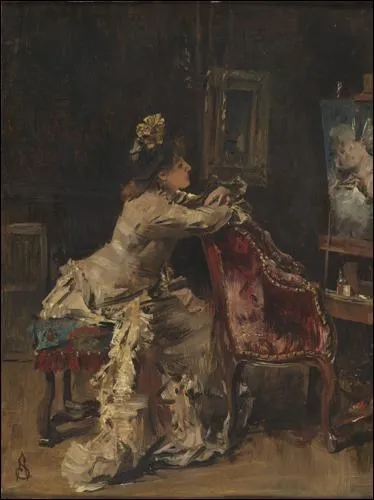 Qui a peint "L'attente" ?