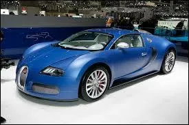 Il y a des éditions spéciales de Bugatti Veyron.
Laquelle est sur cette photo ?