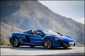 Quel est le modèle de cette McLaren ?