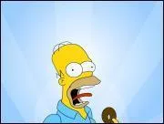 Quel aliment a homer dans la main ?