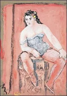 Qui a peint "Danseuse au repos" ?