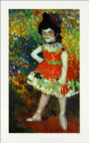 Qui a peint "Danseuse naine" ?