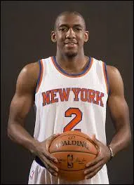 Il porte le numéro 2 avec l'équipe des Knicks de New York. Qui est-ce ?