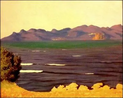 Qui a peint "L'Esterel et la baie de Cannes" ?