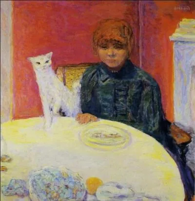 Qui a peint "Femme au chat" ?