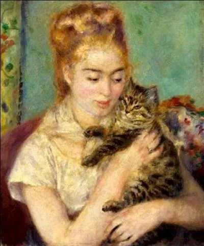 Qui a peint "La Fille au chat" ?