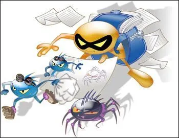 Mon premier est contraire de bien.
Mon second exprime le doute, la raillerie.
"Ré" perd son accent et devient mon troisième.
Mon tout est un logiciel malveillant.