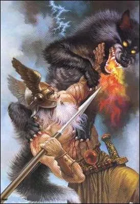 Dans la mythologie scandinave, qui est cet énorme loup avec un goût pour la chair humaine ?
