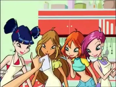 Les Winx doivent éplucher des patates dans la cuisine d'Alféa sans faire de magie. Mais une d'entre elles ne le fait pas car elle a un rendez-vous au lagon noir. Laquelle ?