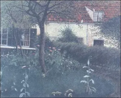 Qui a peint "Jardin mystérieux" ?