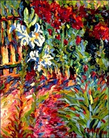 Qui a peint "Le jardin" ?