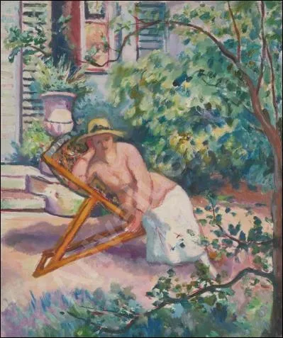 Qui a peint "Jeanne dans le jardin de Neuilly" ?