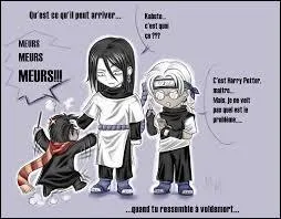 Attention ! Mini Harry Potter est dans la place ! Mais pourquoi veut-il tuer Orochimaru ?